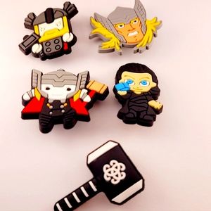Marvel Thor Crocs Jibbitz Bundle